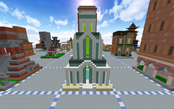 16x16 Prismarine Temple