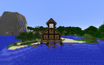 Small medieval port