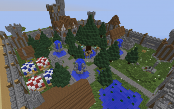 Small Medieval Village  (Server spawn?)