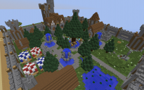 Small Medieval Village  (Server spawn?)