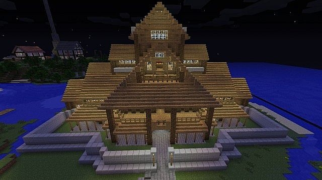 Big Medieval House para Minecraft