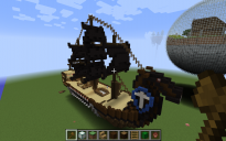 simple DIY ancient warship