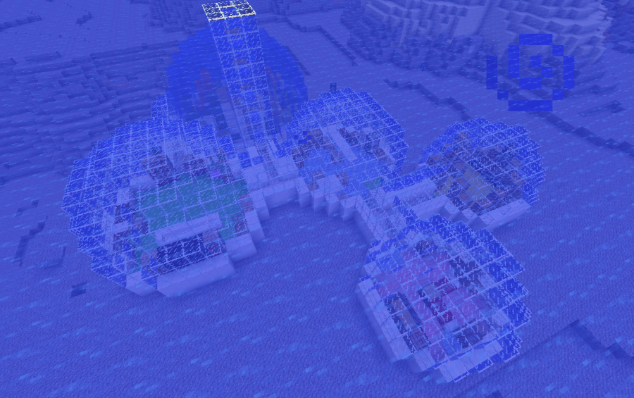 Underwater Dome Base Creation 8073