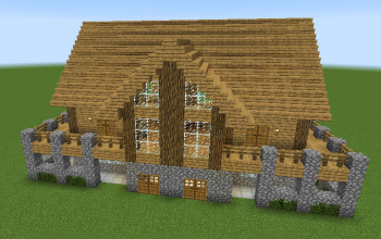 Classic Minecraft House (Unfurnished)
