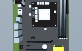 Asus D820MT Business Desktop's motherboard