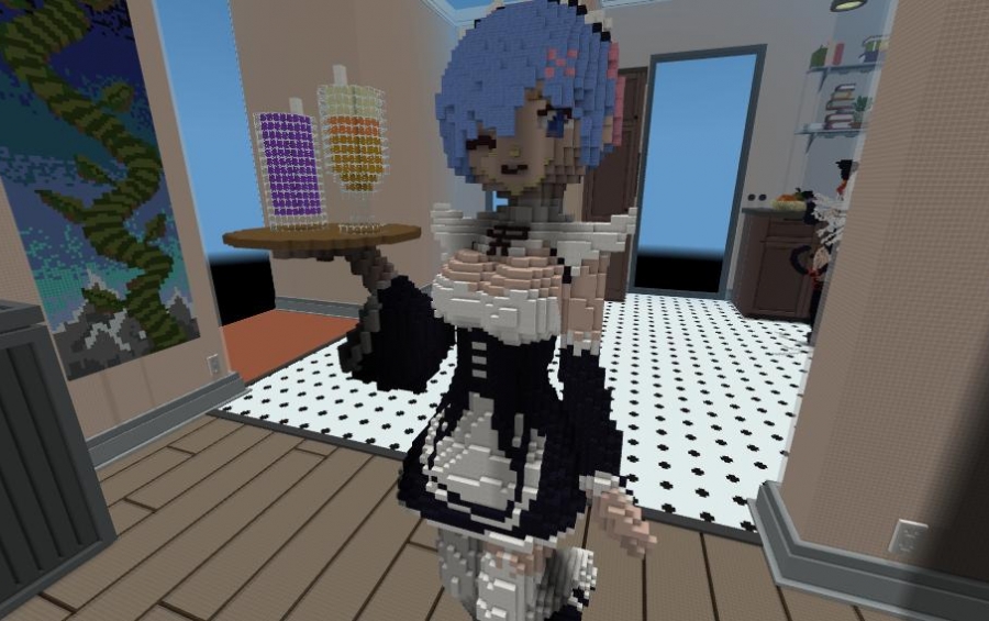 Featured image of post Minecraft Pixel Art Rem / Hi, this is actually really good!