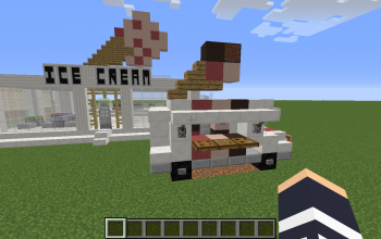 Ice Cream Shoppe and truck