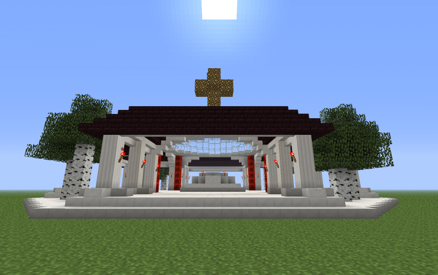 Herobrine Shrine Minecraft