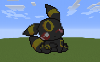 Umbreon Pixel Art