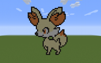 Fennekin Pixel Art