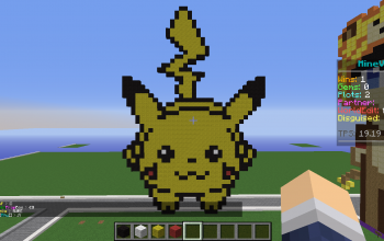 Pikachu Pixel Art