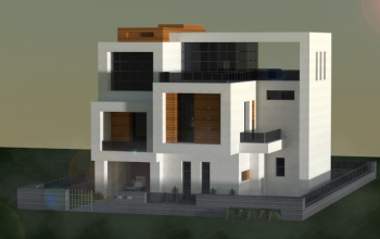 Small modern house