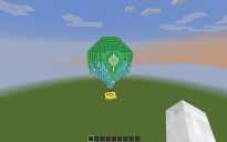 Hot Air Balloon with Canopy