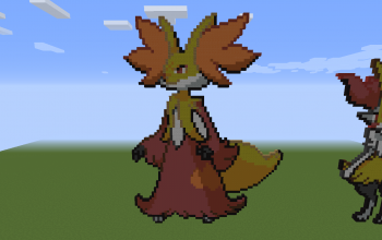 Delphox Pixel Art