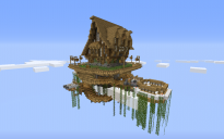 House in a floating island