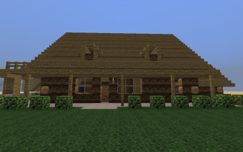 small log house