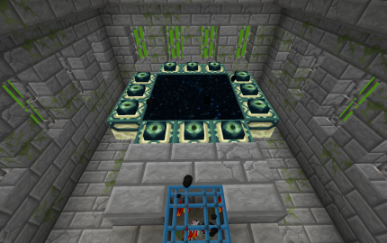 Stronghold End Portal creation 8586
