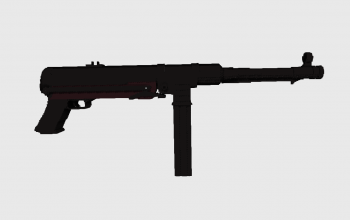 MP40 submachine gun