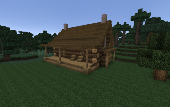 Early Log Cabin