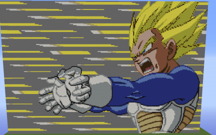 Vegeta's Final Flash PNG 