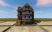 14x14 British Town House