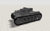 Panzer Kampfwagen II Ausf F/G (Body)
