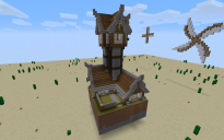 Windmill house with basement