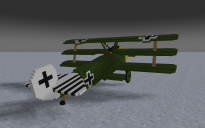 Fokker DR.1 (Green)