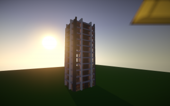 Modern grey tower (unfurnished)