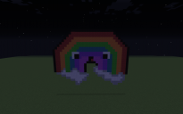 Rainbow Pixel Art
