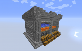 Iron Golem Spawner Sky Realm