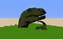 PhilosoRaptor pixel art