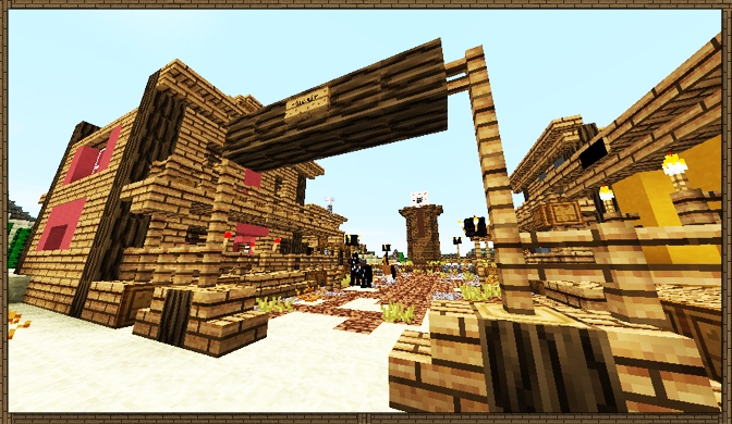 Wild west spawn town, creation #960