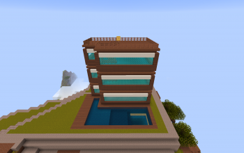 Modern 3 Story Wooden House