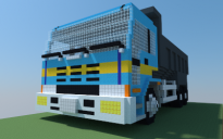 Dump Truck (Pixel Art)