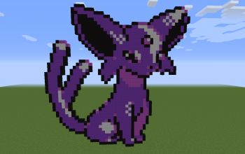 Espeon Pixel Art