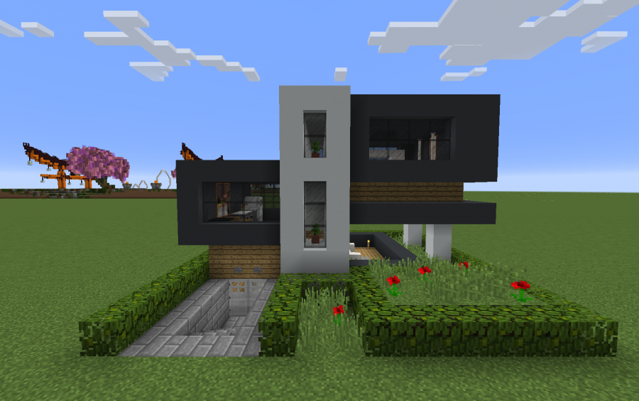 Concrete House Designs Minecraft ~ Pai Play