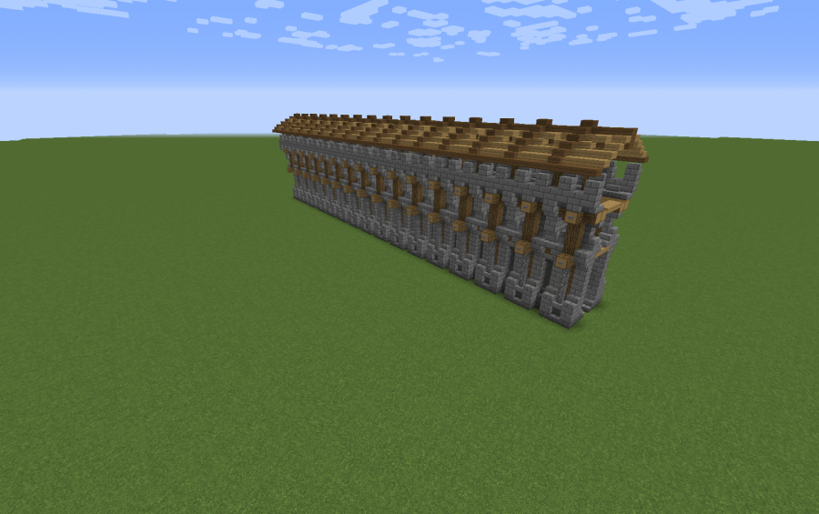 Medieval Wall 64long Creation 11011