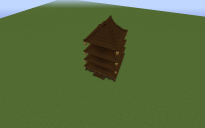 Asian 4 Storey Pagoda New Version, creation #11241