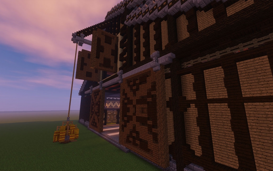 Medieval Pole Barn Creation 12630