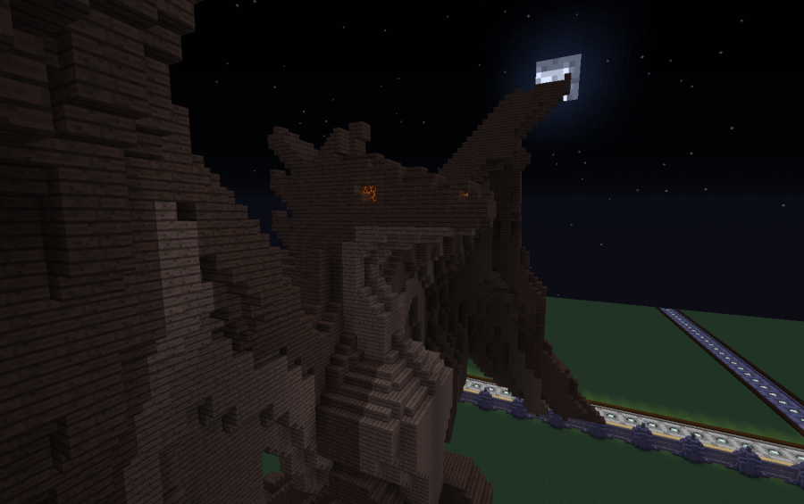Small Ender Dragon Statue WorldEdit Schematic Minecraft Map
