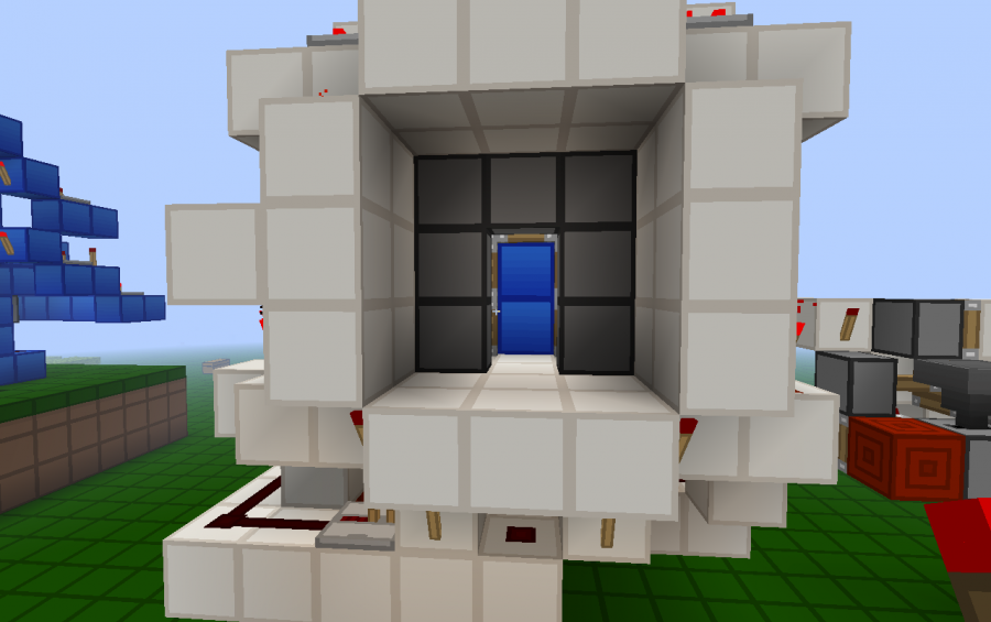 3x3 Completely Hidden Piston Door Creation 1381