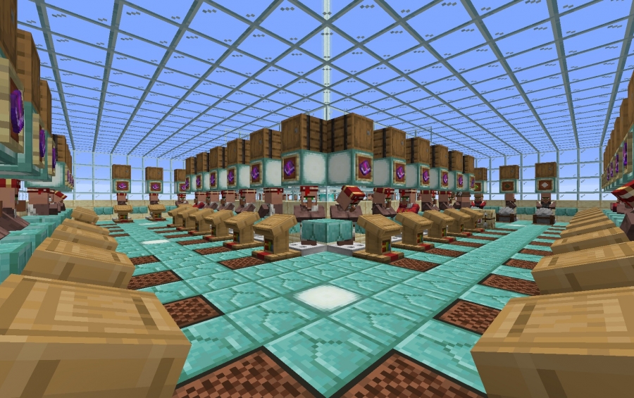 Minecraft Villager Trading Schematic
