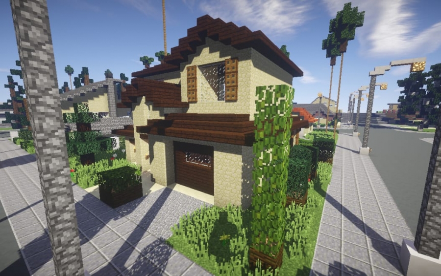 Minecraft - Casa Moderna de Madeira