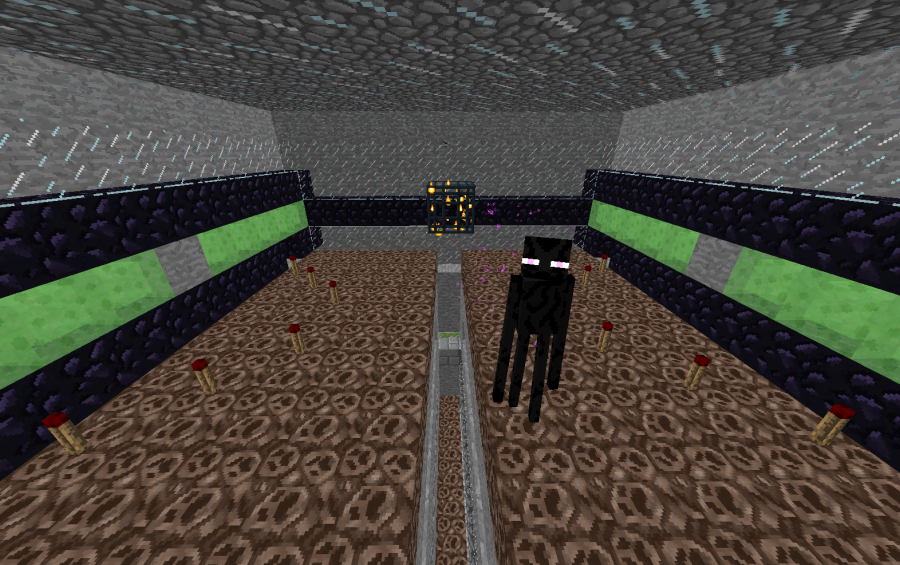 Enderman Farm with spawner, creation #14705