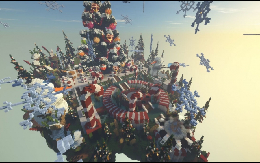 R3POVILLE - A CIDADE DOS SONHOS CHRISTMAS & NORMAL EDITION Minecraft Map