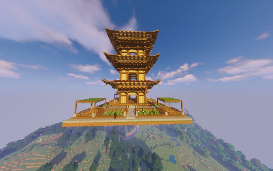 Minecraft Pagoda / Dojo  Minecraft, Minecraft designs, Minecraft houses  blueprints