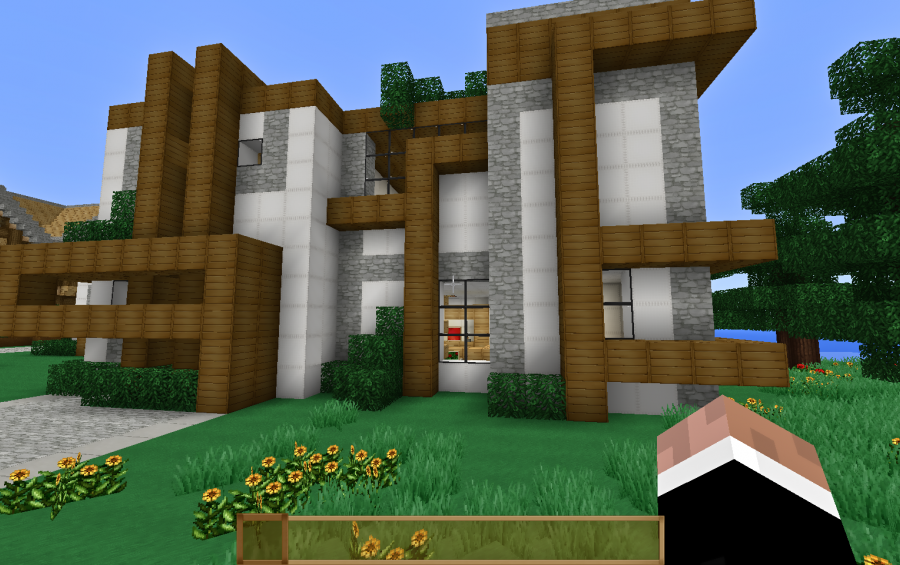 The original Minecraft house, creation #15688