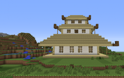 minecraft pagoda by blehz-queest on DeviantArt