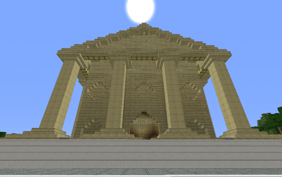 Greek Temple, creation #1808 Greek Temple, creation #1808
